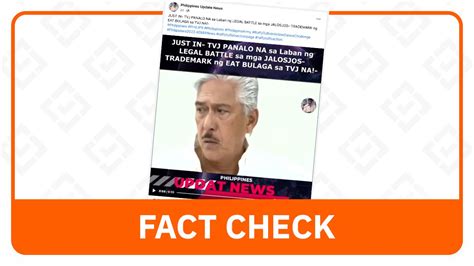 FACT CHECK: Tito, Vic, Joey's application for Eat Bulaga .